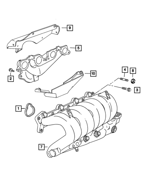 Manifolds for 2003 Dodge Neon #0