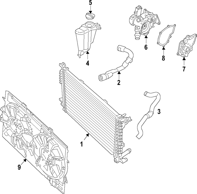 PAC121043 - Cooling System: Gasket for Porsche Image