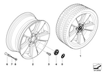 36113411524 - : Wheel, Alloy for BMW Image