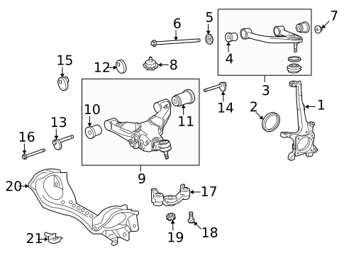 Suspension Components for 2011 Lexus LX570 #0