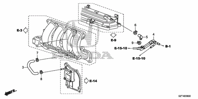 Breather Tube for 2012 Honda CR-Z #0