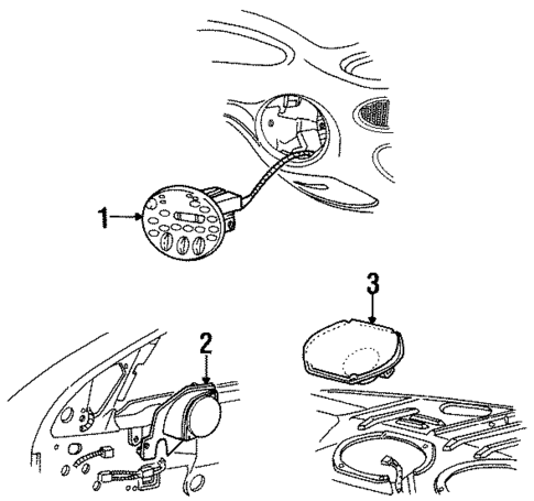 Controls for 1996 Ford Taurus #0