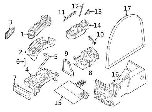 Interior Trim - Rear Body for 2017 Porsche Cayenne #2