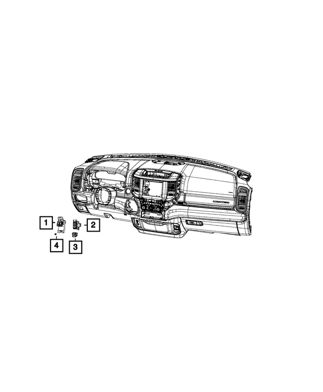 « 6LM55TX7AC – Electrical : Pédales Régl Commut pour Mopar Image »