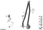 52108083103 - : Shoulder Belt Left Front for BMW Image