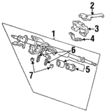 53200SM4G06 - Steering: Column Assembly for Honda: Accord Image