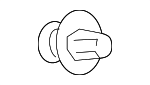 90467A0051 - Body: Body B-Pillar Trim Panel Clip for Toyota Image