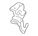 15016227 - Body: Safety Catch for Chevrolet: Blazer, C1500, C2500, C3500, K1500 Pickup, K2500 Pickup, K3500 Pickup, Suburban C1500, Suburban C2500, Suburban K1500, Suburban K2500, Tahoe | GMC: C1500 Pickup, C2500 Pickup, C3500 Pickup, K1500 Pickup, K2500 Pickup, K3500 Pickup, Suburban C1500, Suburban C2500, Suburban K1500, Suburban K2500, Yukon Image