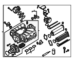 6E145603AF - Engine: Compressor Assembly for Audi Image