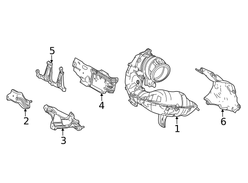 Catalytic Converter for 2022 Lexus NX350 #0