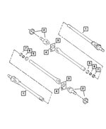 5083666AA - Front Suspension &amp; Drive: Axle Shaft, Right for Mopar Image