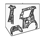 5F9Z7427790AA - Body: Inner Panel for Ford: Freestyle Image