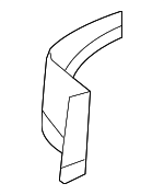 12847371 - Body: Side Extension for Buick: Verano | Cadillac: ELR | Chevrolet: Cruze, Cruze Limited, Volt Image