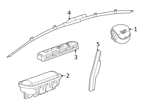 Air Bag Components for 2025 Cadillac CT5 #0