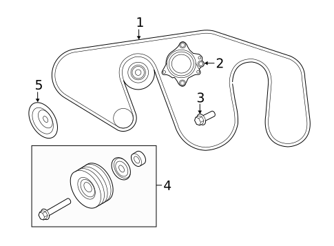 Belts & Pulleys for 2020 Nissan Armada #0