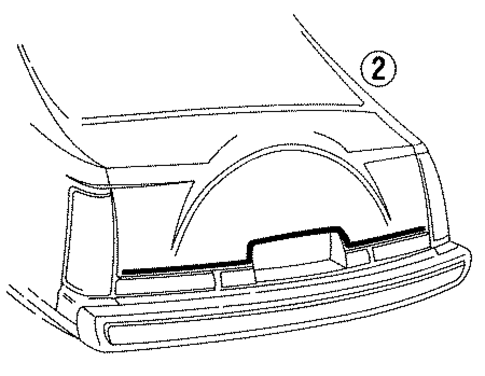 Stripe Tape for 1985 Lincoln Mark VII #0