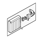 9541054J10 - HVAC: Evaporator Assembly for Suzuki Image