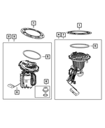 68643777AB - Fuel and Accelerator Pedal: Fuel Pump/level Unit Module Kit for Mopar Image image