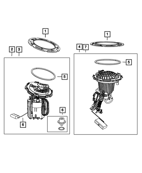 Fuel Pump and Sending Unit for 2021 Dodge Charger #0