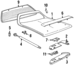 10159378 - Body: Hinge for GM Image