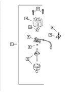 5142586AA - Electrical: Distributor Rotor for Mopar Image