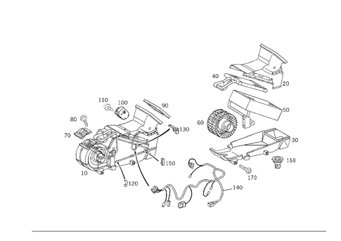 Air Conditioner in the Rear for 2005 Mercedes-Benz S55 AMG #0