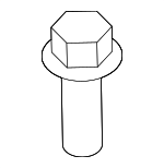 994630616 - Electrical: Battery Tray Screw for Mazda: 2, 3, 5, 6, CX-3, CX-30, CX-5, CX-50, CX-70, CX-9, CX-90, MX-30 EV, MX-5 Miata, RX-8 Image