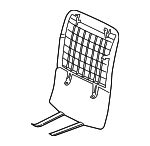 876901GR3A - Body: Seat Back Panel for Nissan: Murano Image