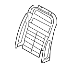 876511GR0A - Body: Seat Back Frame for Nissan Image