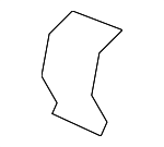 876701GR0A - Body: Seat Back Cushion Cover for Nissan: Murano Image