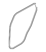 831200W000WK - : Body Weather-Strip for Hyundai: Santa Fe Image