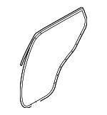 831200W000J4 - : Body Weather-Strip for Hyundai: Santa Fe Image