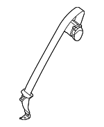 LJ7Z78611B64AA - Electrical: Center Seat Belt for Lincoln: Corsair Image