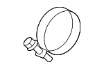 9611110900 - Engine: Air Hose Clamp for Toyota Image