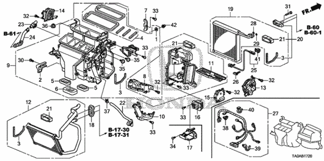 Heater Blower (2) for 2012 Honda Accord #0