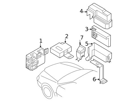 Electrical Components for 2005 Nissan Altima #0