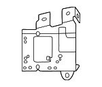 99155N9000 - Body: Blind Spot Radar Bracket for Hyundai Image