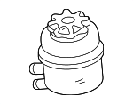 MJF4000AA - Steering: Power Steering Reservoir for Jaguar Image