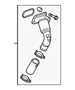 12656484 - : Turbocharger Outlet Tube for Cadillac: XTS Image
