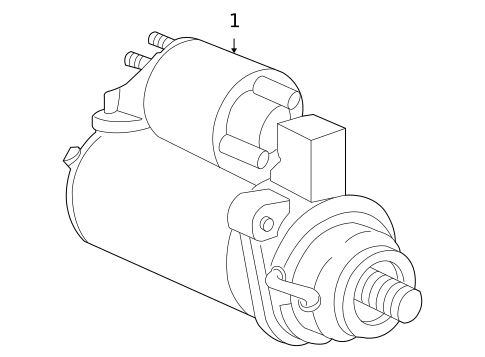 Starter for 2006 Porsche Cayman #0