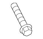 N10628601 - Suspension: Ft Upper Control Arm Mount Bolt for Porsche: Panamera, Taycan Image