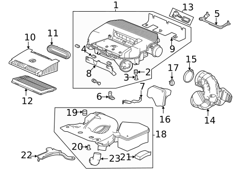 Air Intake for 2024 Acura MDX #0
