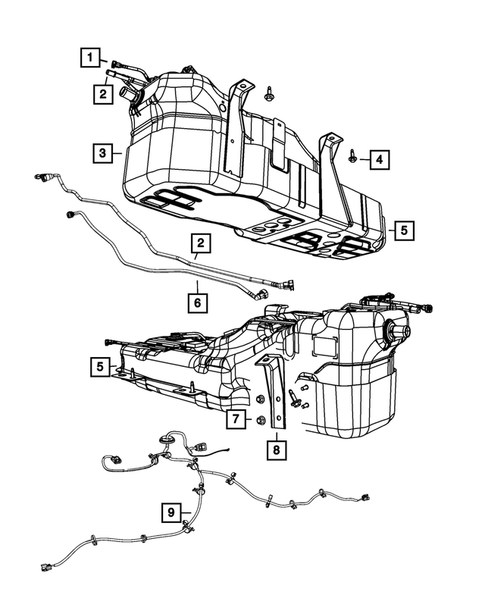 Fuel Tank for 2011 Dodge Nitro #0