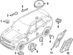 LR172886 - : Amplifier for Land-Rover Image