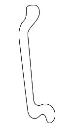 F77Z7826460AA - Body: Rod for Ford: Explorer, Explorer Sport Trac | Mercury: Mountaineer Image