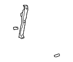 5320912140 - Body: Side Support for Scion: xB | Toyota: Prius, Prius Plug-In, Prius V Image