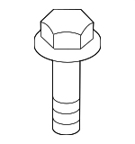 9010906380 - Body: Upper Tie Bar Bolt for Scion: iQ, tC, xB, xD | Toyota: Prius C, Prius V, Yaris Image