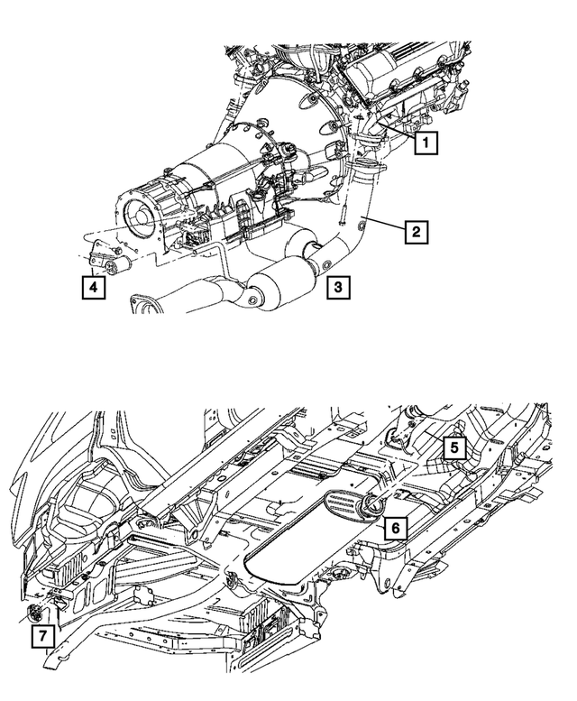 52090044AF - : Exhaust Pipe And Converter for Mopar Image