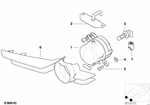 51118204357 - : Grid Lateral Left for BMW Image
