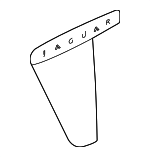 C2Z16272XXX - : Vent for Jaguar: XF, XFR, XFR-S Image